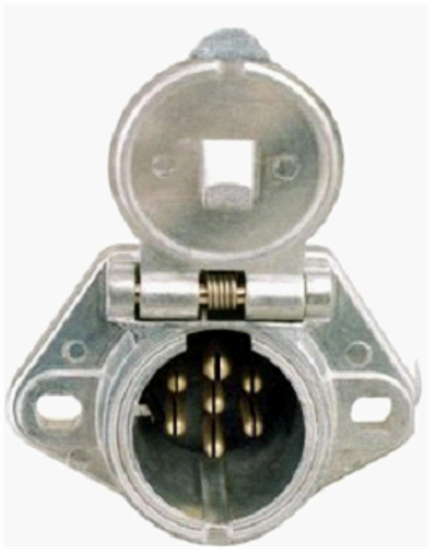 7 Way Metal Socket Split Pin